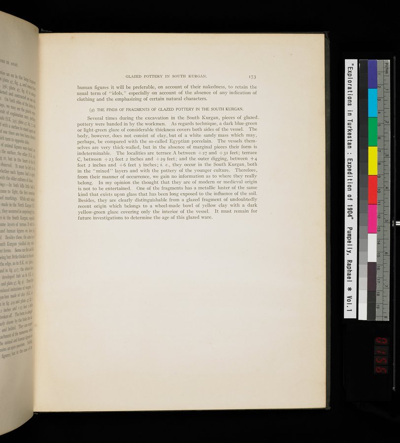 Explorations in Turkestan : Expedition of 1904 : vol.1 / 311 ページ（カラー画像）