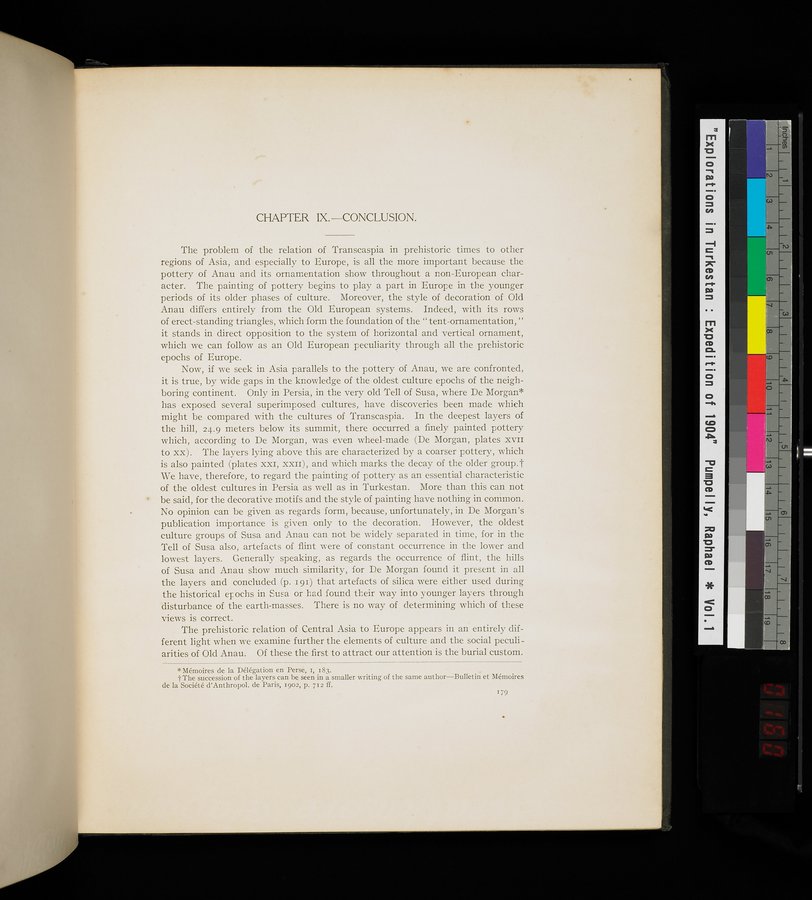 Explorations in Turkestan : Expedition of 1904 : vol.1 / 319 ページ（カラー画像）