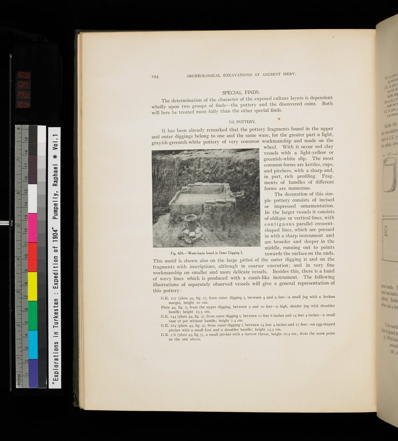 Explorations in Turkestan : Expedition of 1904 : vol.1 / 344 ページ（カラー画像）