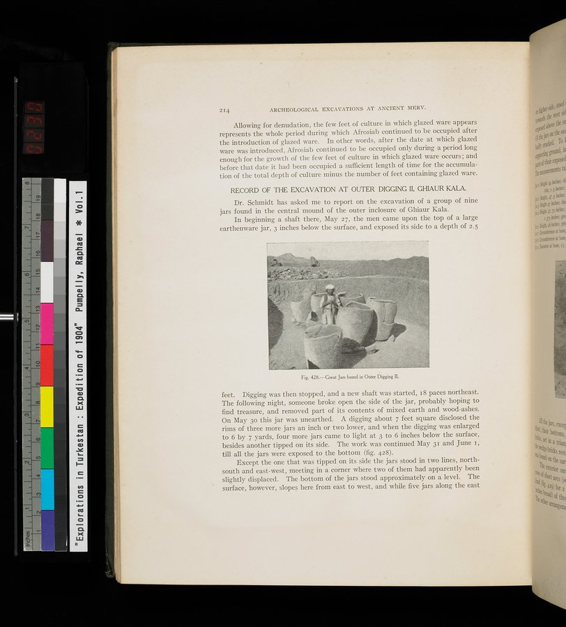 Explorations in Turkestan : Expedition of 1904 : vol.1 / 370 ページ（カラー画像）
