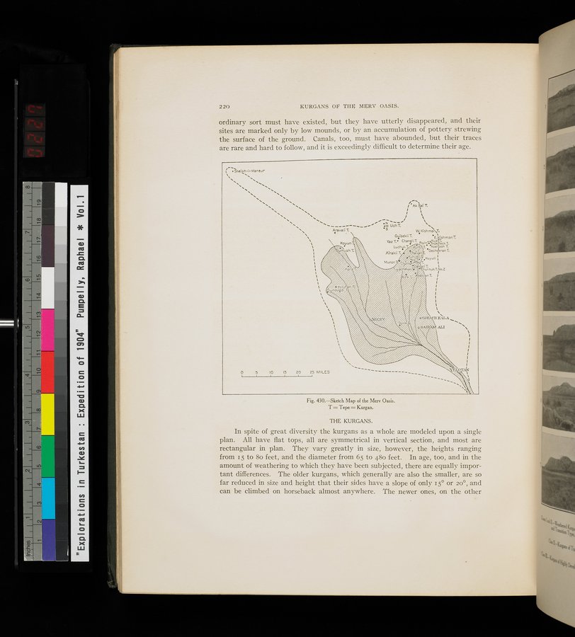 Explorations in Turkestan : Expedition of 1904 : vol.1 / 376 ページ（カラー画像）