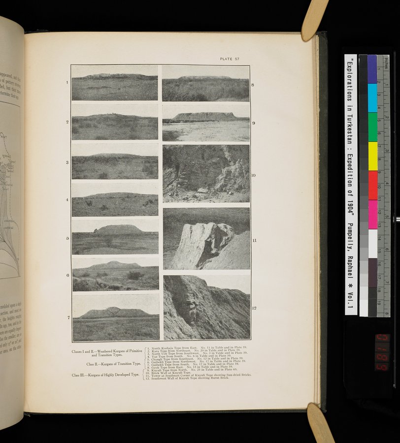 Explorations in Turkestan : Expedition of 1904 : vol.1 / 377 ページ（カラー画像）