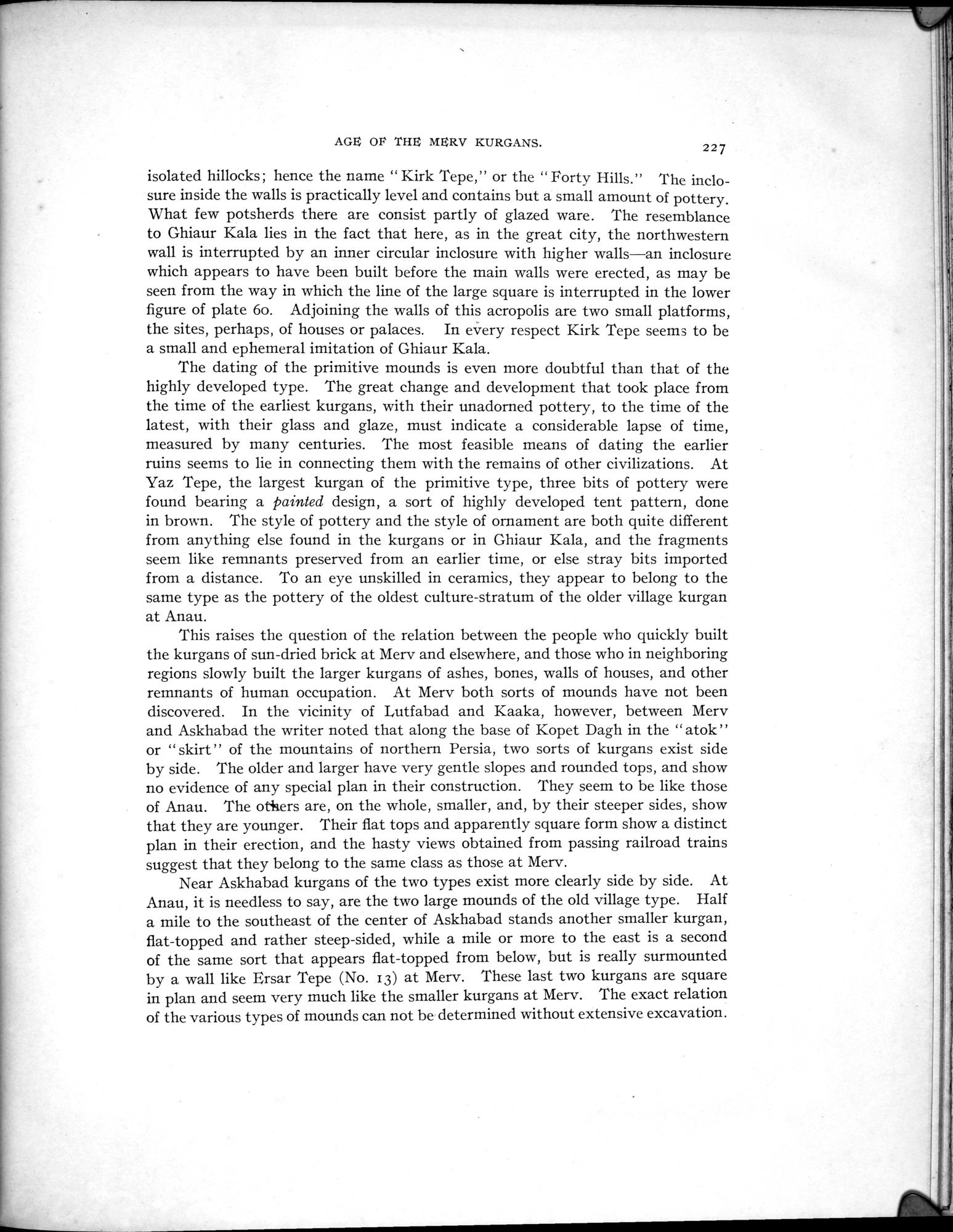 Explorations in Turkestan : Expedition of 1904 : vol.1 / 391 ページ（白黒高解像度画像）