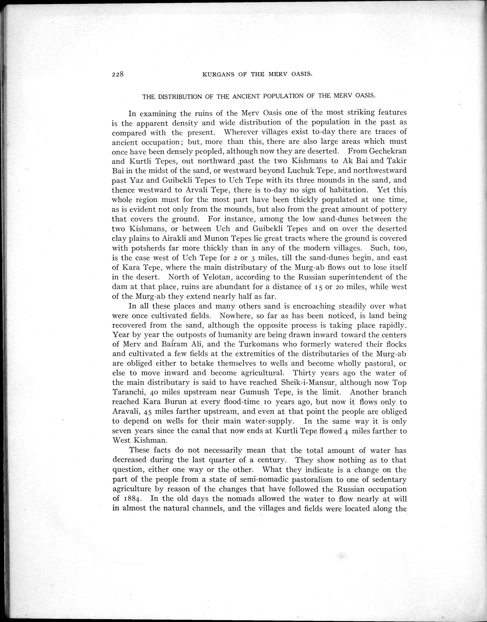 Explorations in Turkestan : Expedition of 1904 : vol.1 / 392 ページ（白黒高解像度画像）