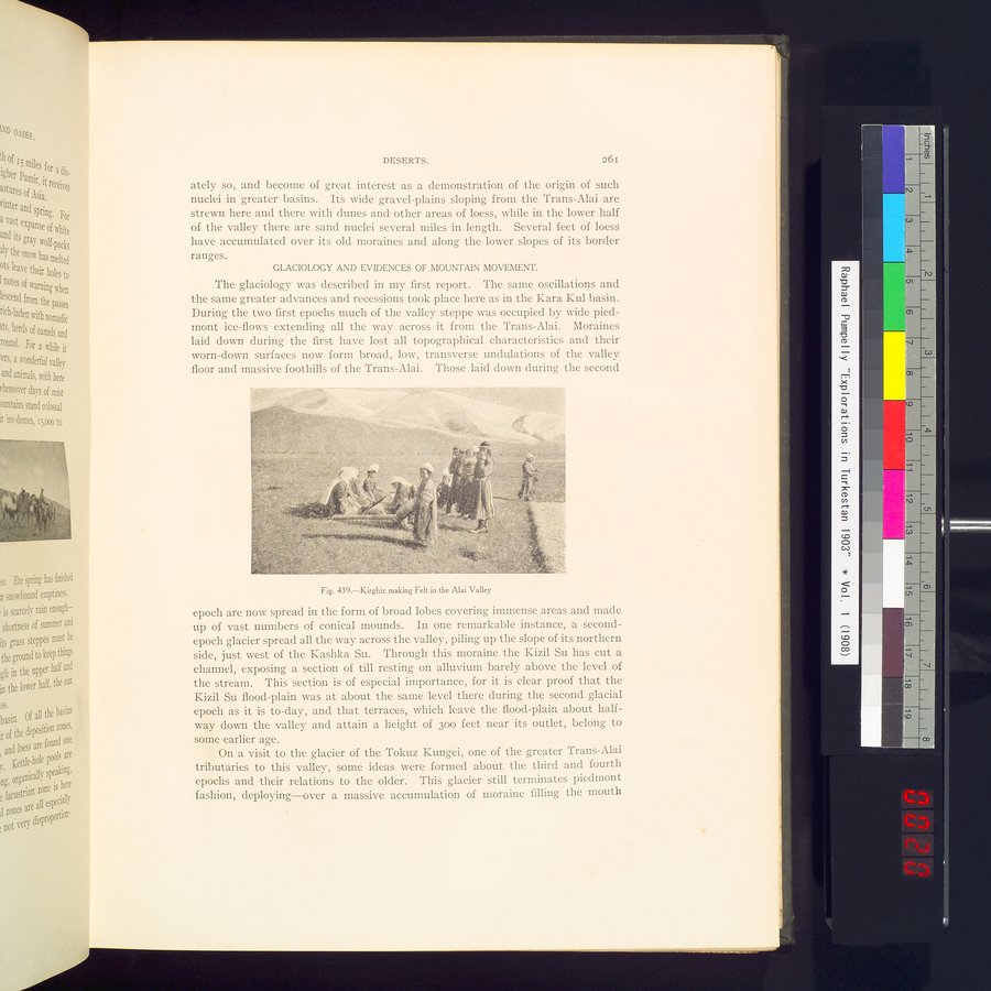 Explorations in Turkestan : Expedition of 1904 : vol.2 / 41 ページ（カラー画像）