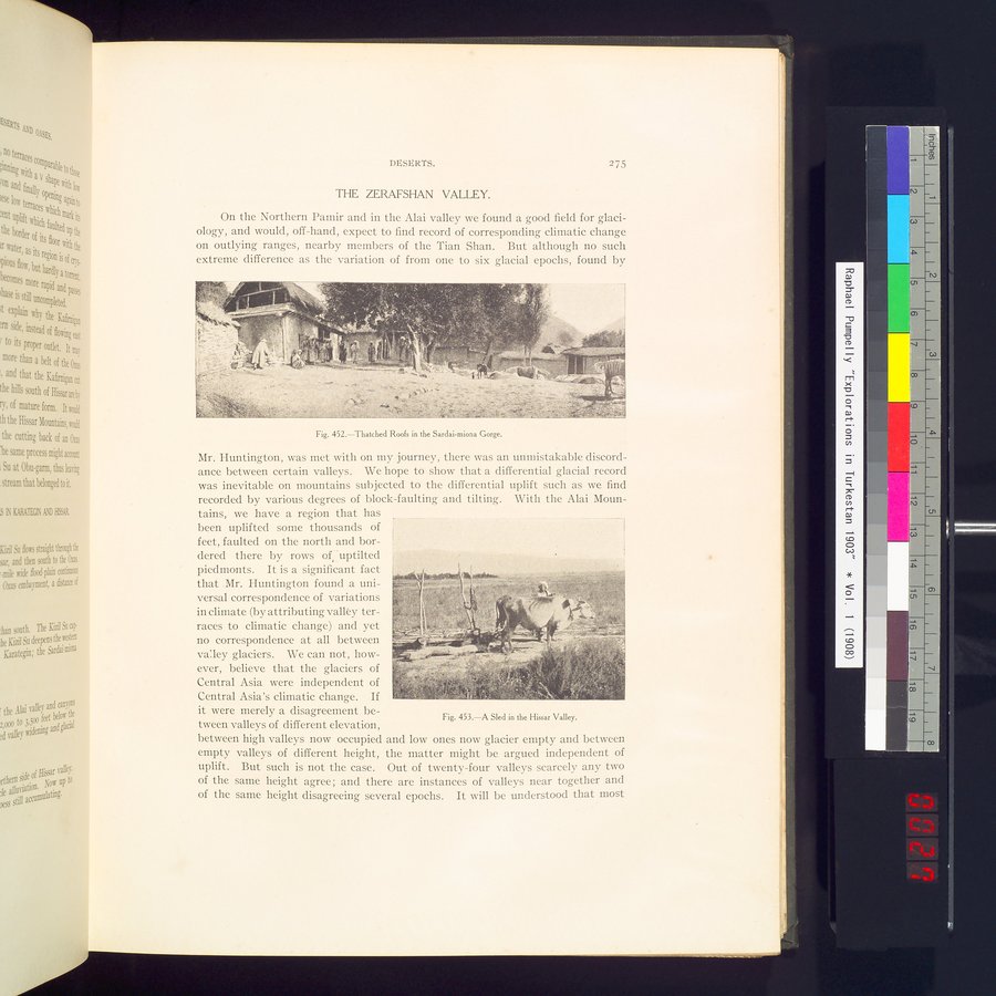 Explorations in Turkestan : Expedition of 1904 : vol.2 / 55 ページ（カラー画像）
