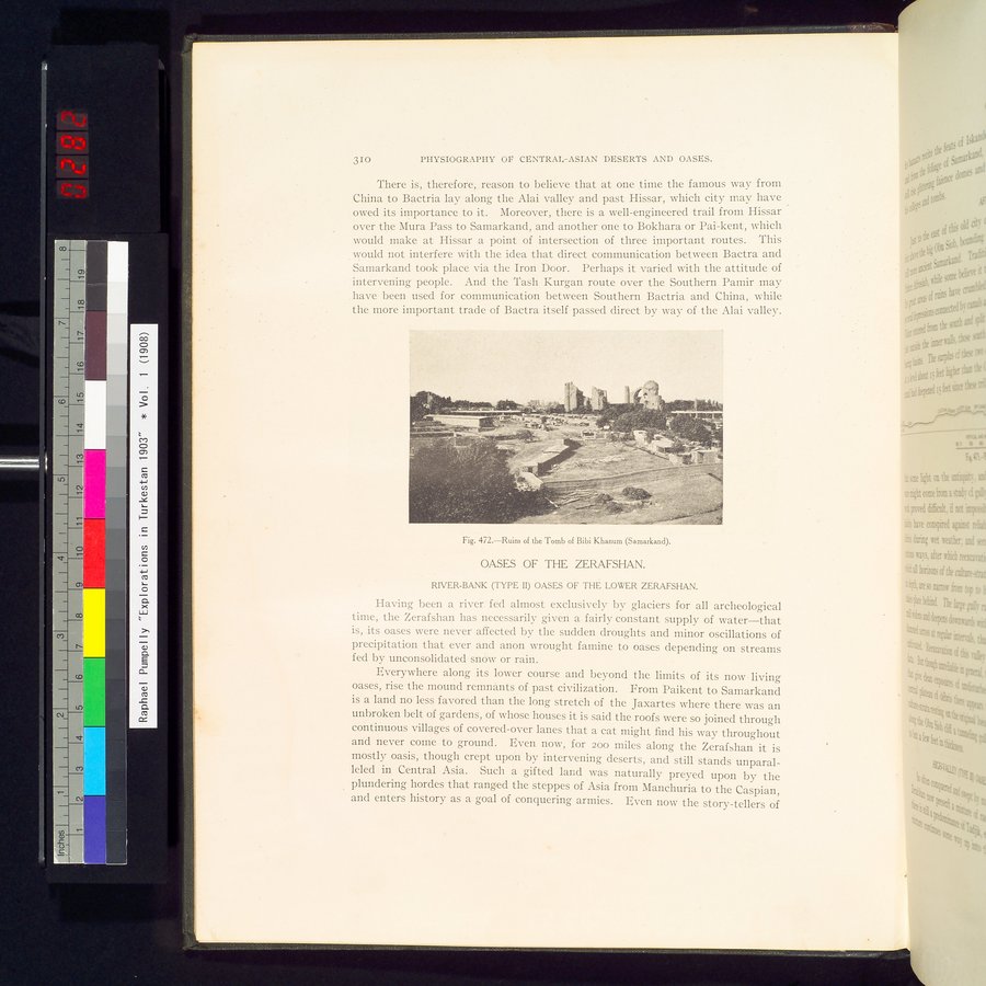 Explorations in Turkestan : Expedition of 1904 : vol.2 / 94 ページ（カラー画像）