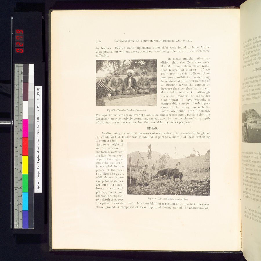 Explorations in Turkestan : Expedition of 1904 : vol.2 / 102 ページ（カラー画像）