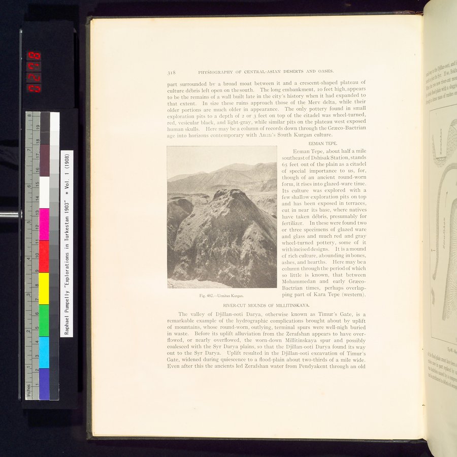 Explorations in Turkestan : Expedition of 1904 : vol.2 / 104 ページ（カラー画像）