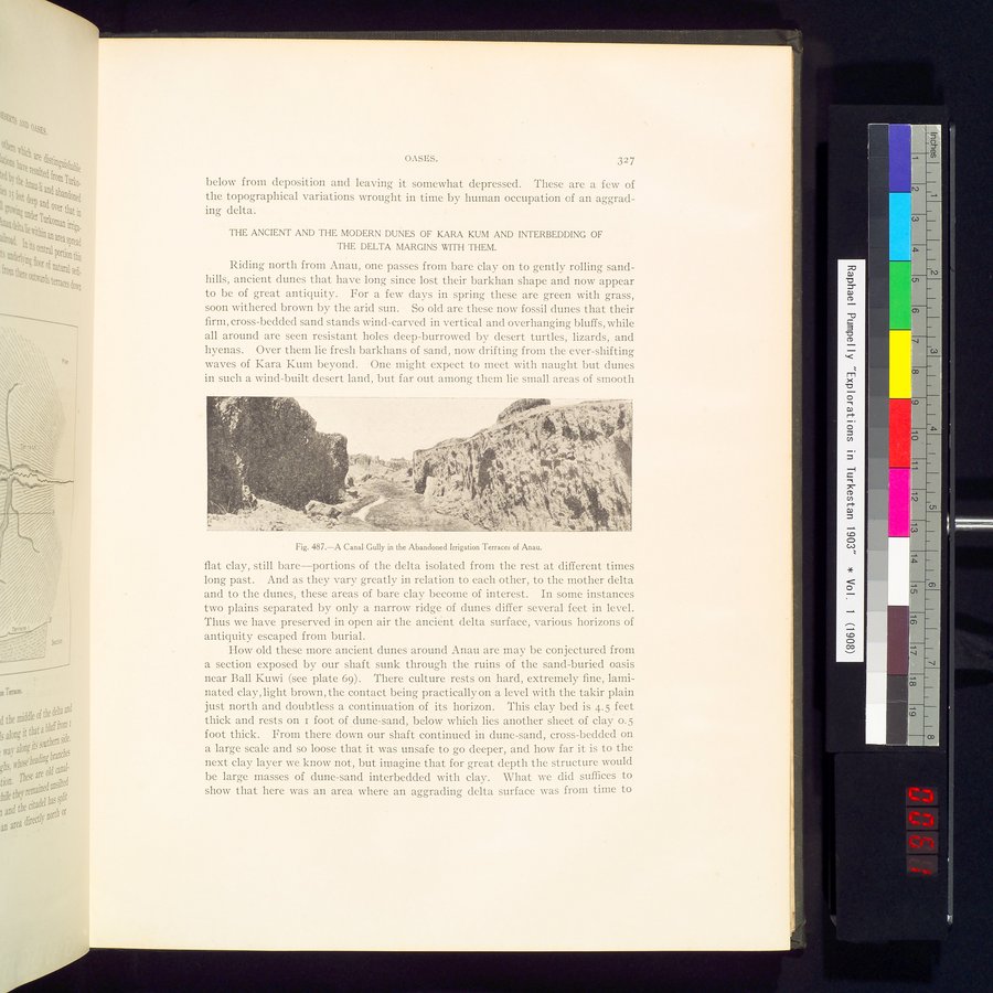 Explorations in Turkestan : Expedition of 1904 : vol.2 / 123 ページ（カラー画像）