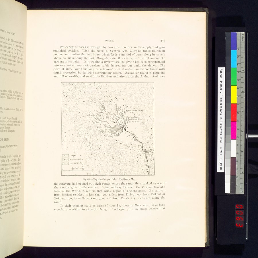 Explorations in Turkestan : Expedition of 1904 : vol.2 / 127 ページ（カラー画像）
