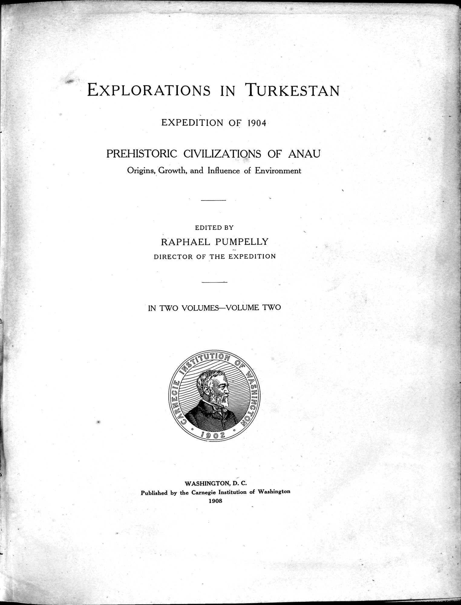 Explorations in Turkestan : Expedition of 1904 : vol.2 / 9 ページ（白黒高解像度画像）
