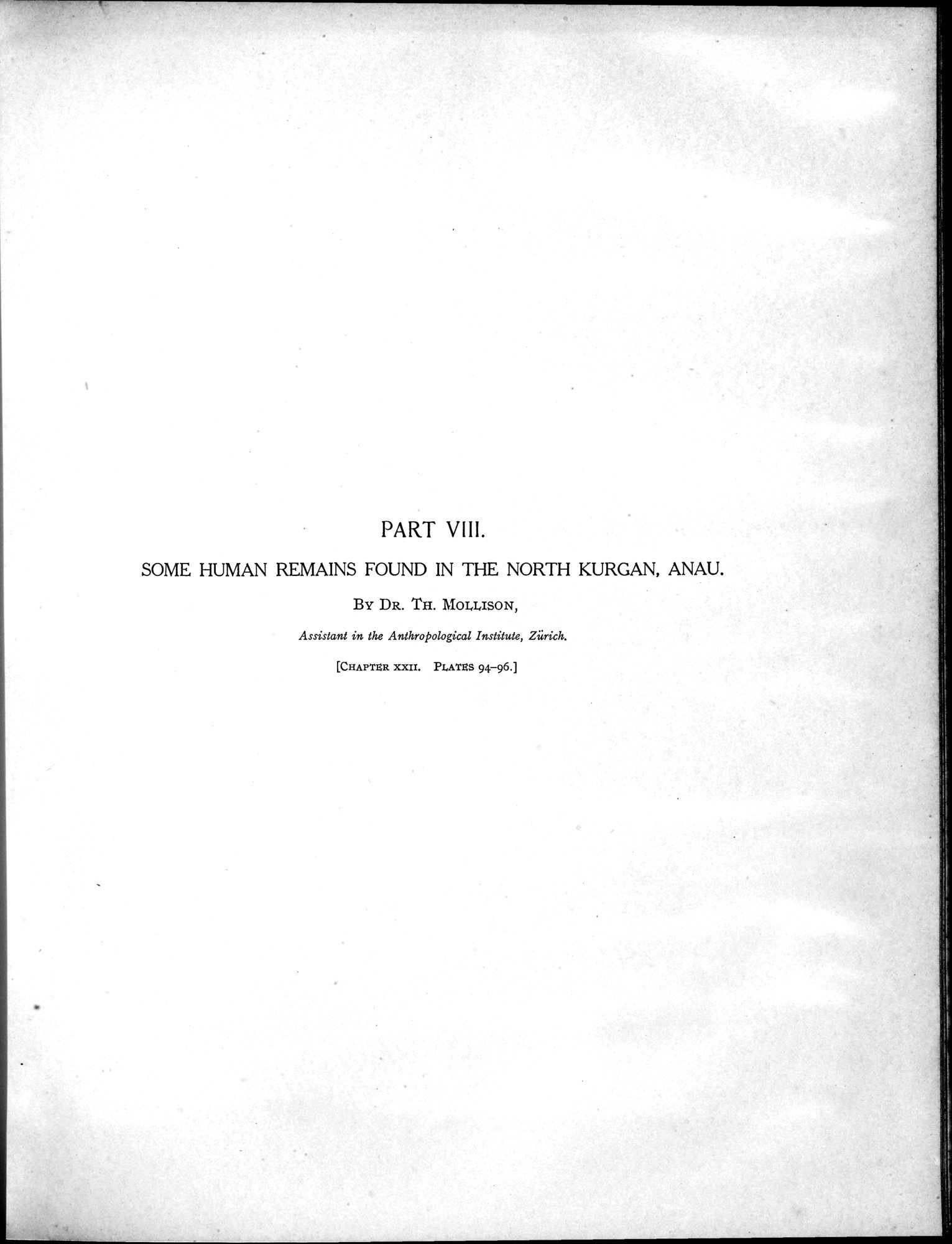 Explorations in Turkestan : Expedition of 1904 : vol.2 / 291 ページ（白黒高解像度画像）