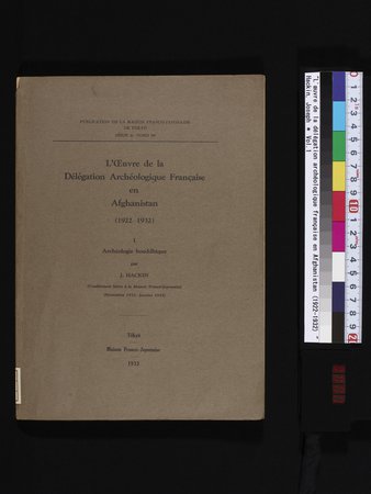 L'Œuvre de la Délégation Archéologique Française en Afghanistan (1922-1932) : vol.1 : Page 1