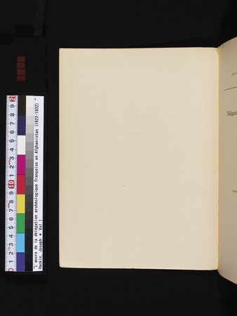 L'Œuvre de la Délégation Archéologique Française en Afghanistan (1922-1932) : vol.1 : Page 6