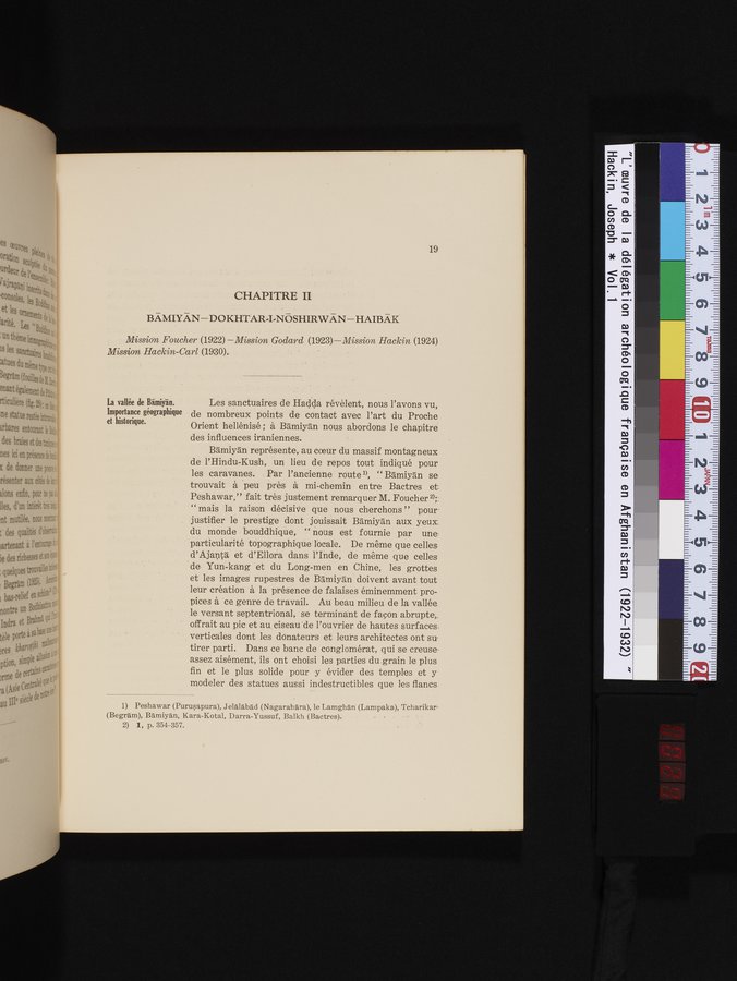 L'Œuvre de la Délégation Archéologique Française en Afghanistan (1922-1932) : vol.1 / Page 29 (Color Image)