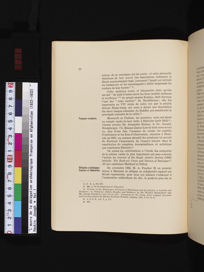 L'Œuvre de la Délégation Archéologique Française en Afghanistan (1922-1932) : vol.1 / 30 ページ（カラー画像）