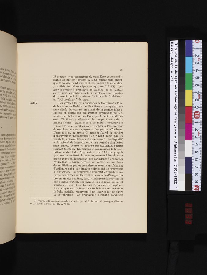 L'Œuvre de la Délégation Archéologique Française en Afghanistan (1922-1932) : vol.1 / Page 33 (Color Image)