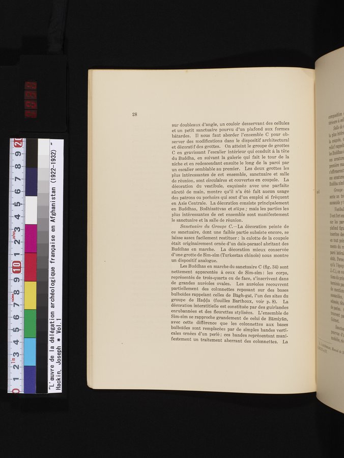 L'Œuvre de la Délégation Archéologique Française en Afghanistan (1922-1932) : vol.1 / Page 38 (Color Image)