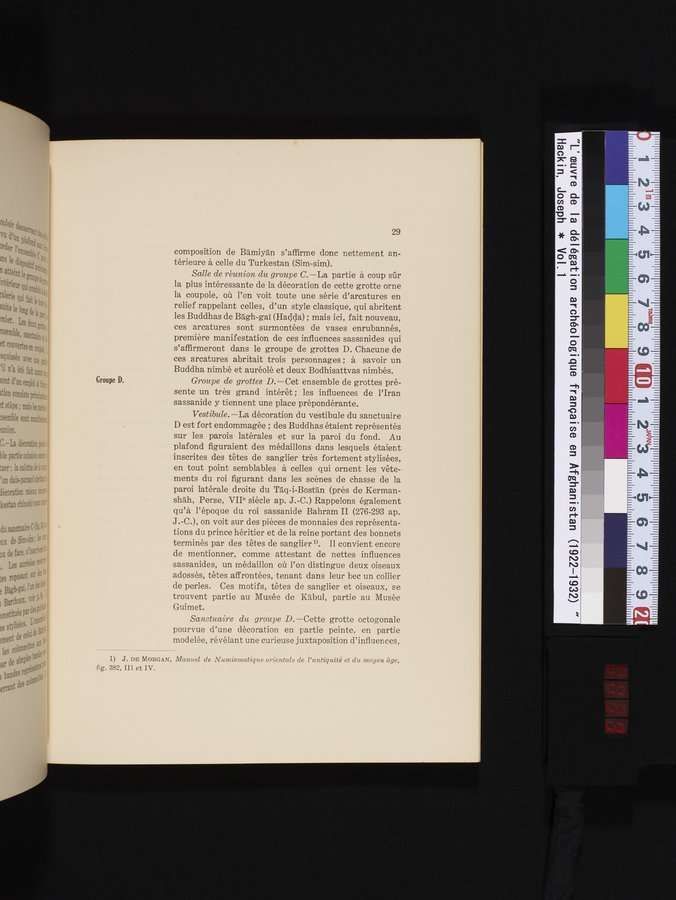 L'Œuvre de la Délégation Archéologique Française en Afghanistan (1922-1932) : vol.1 / 39 ページ（カラー画像）