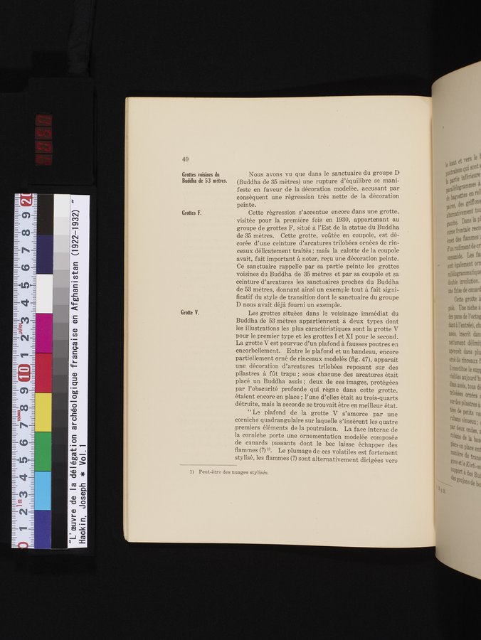 L'Œuvre de la Délégation Archéologique Française en Afghanistan (1922-1932) : vol.1 / Page 50 (Color Image)