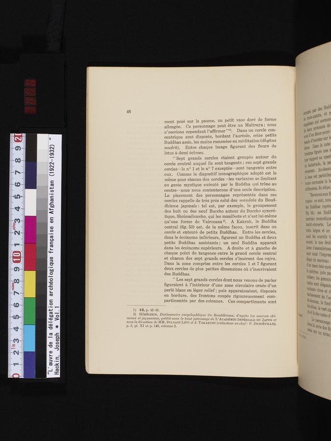 L'Œuvre de la Délégation Archéologique Française en Afghanistan (1922-1932) : vol.1 / 56 ページ（カラー画像）