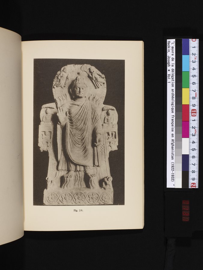L'Œuvre de la Délégation Archéologique Française en Afghanistan (1922-1932) : vol.1 / 131 ページ（カラー画像）