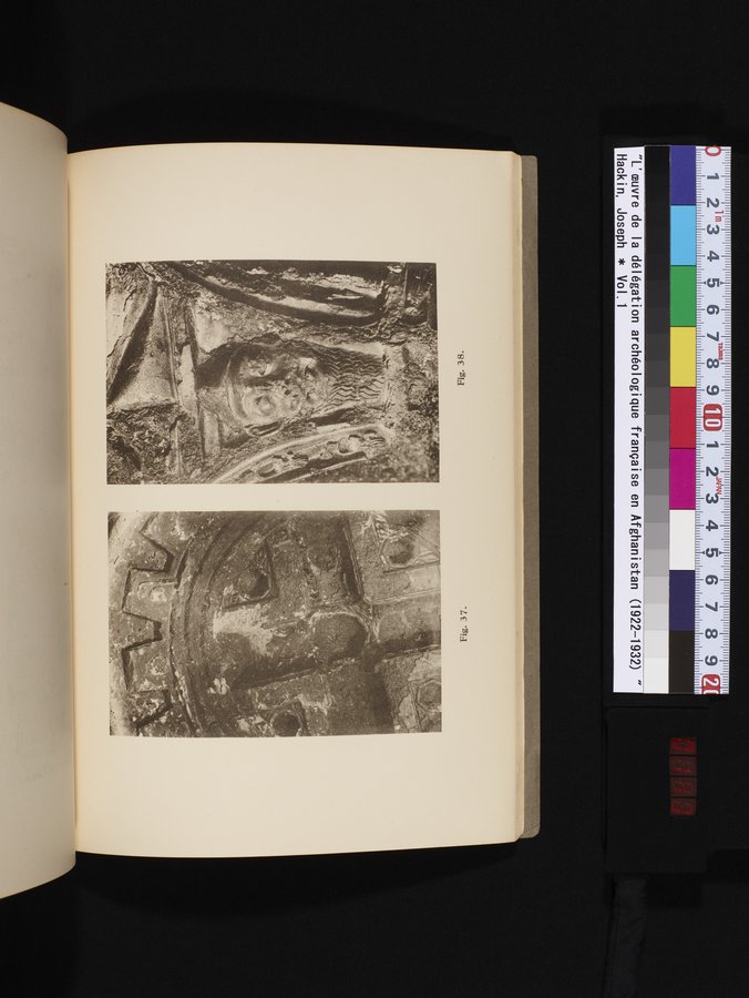 L'Œuvre de la Délégation Archéologique Française en Afghanistan (1922-1932) : vol.1 / Page 143 (Color Image)