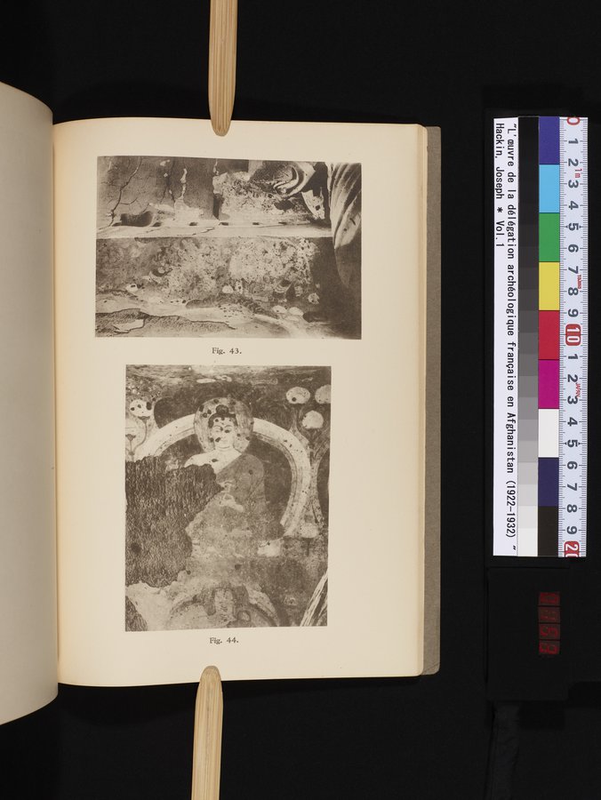 L'Œuvre de la Délégation Archéologique Française en Afghanistan (1922-1932) : vol.1 / 153 ページ（カラー画像）