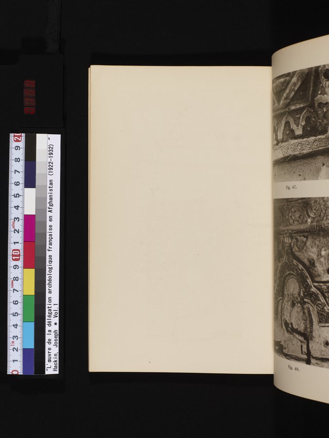 L'Œuvre de la Délégation Archéologique Française en Afghanistan (1922-1932) : vol.1 / Page 158 (Color Image)