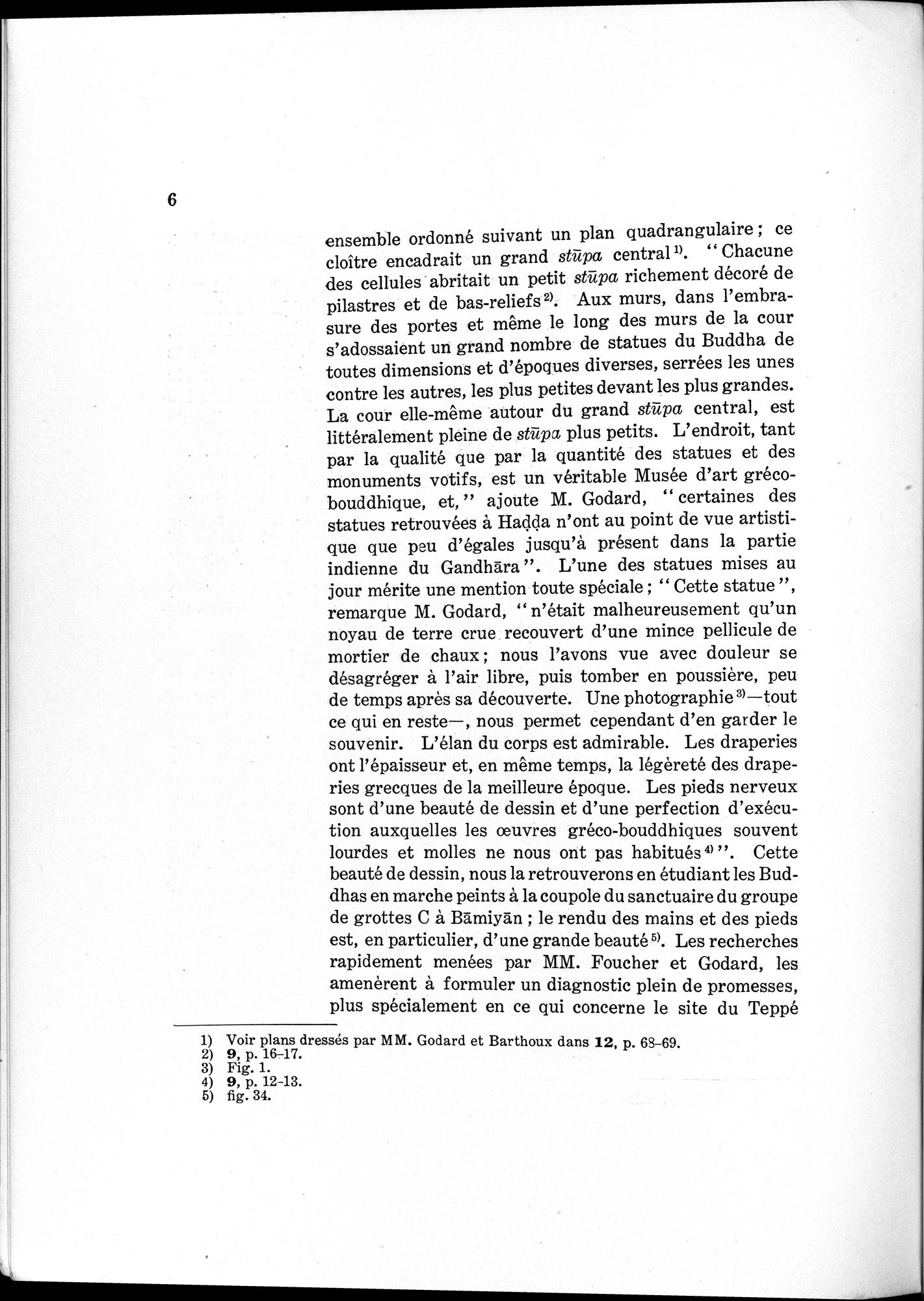 L'Œuvre de la Délégation Archéologique Française en Afghanistan (1922-1932) : vol.1 / 16 ページ（白黒高解像度画像）