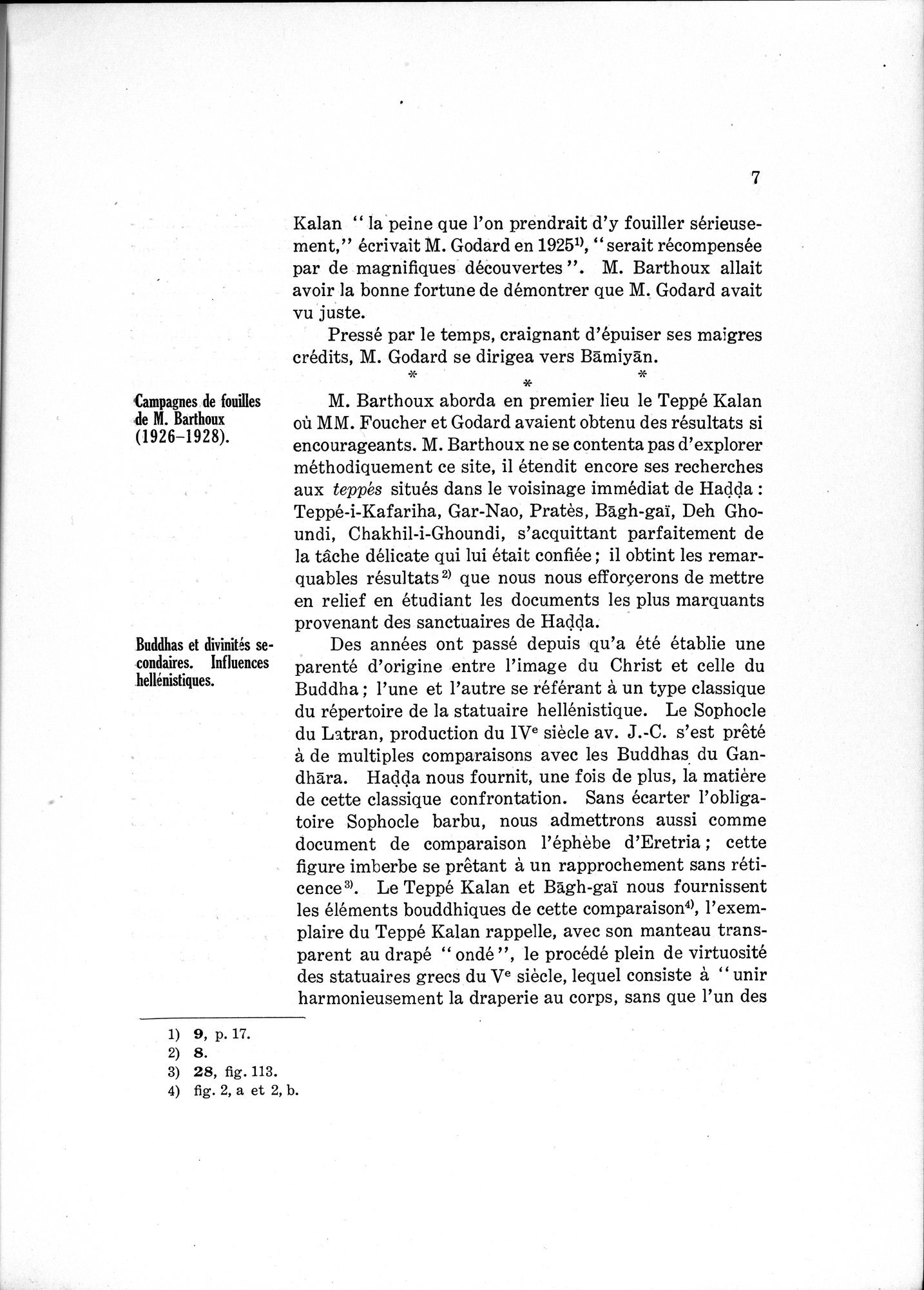 L'Œuvre de la Délégation Archéologique Française en Afghanistan (1922-1932) : vol.1 / 17 ページ（白黒高解像度画像）