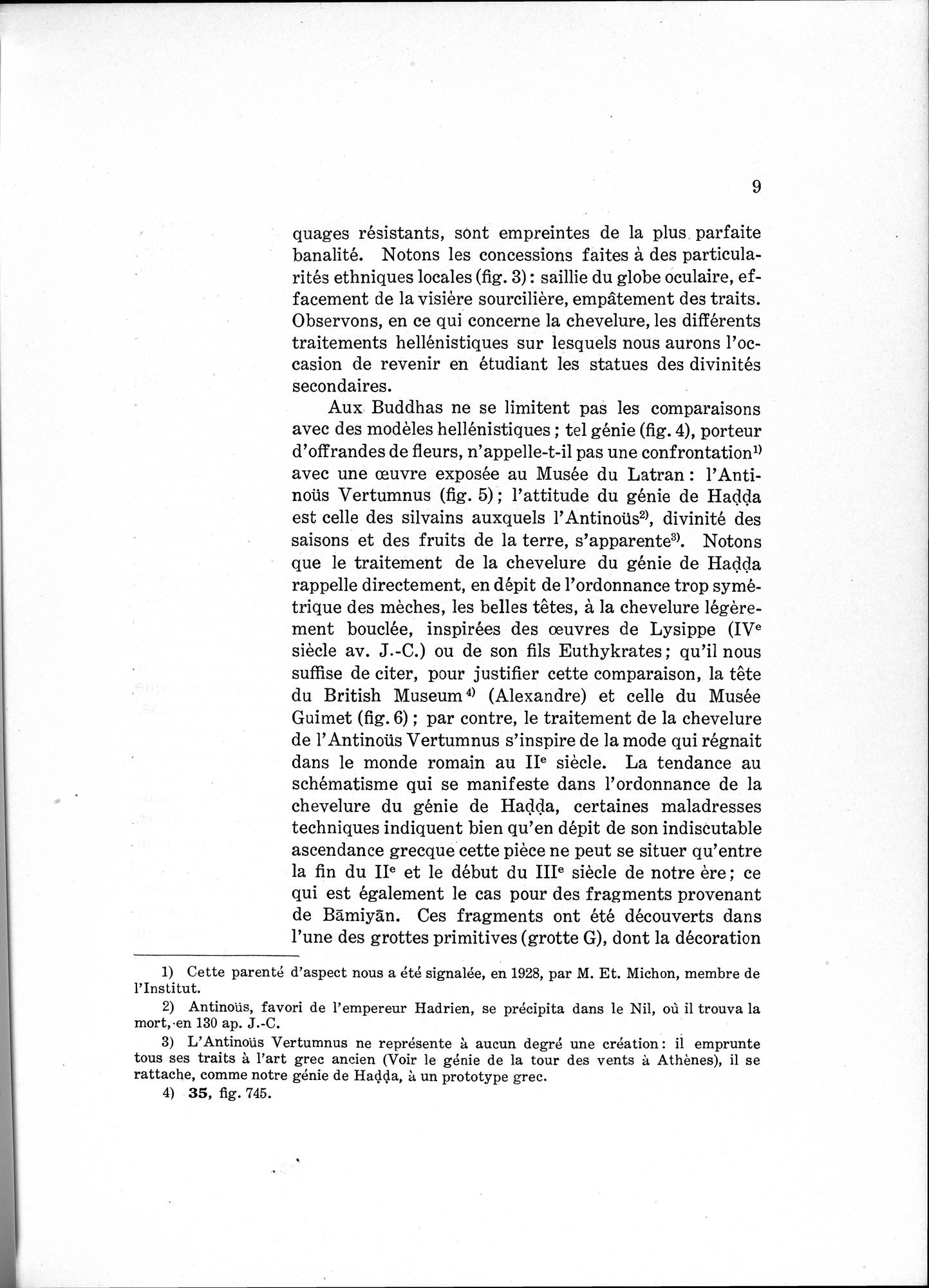 L'Œuvre de la Délégation Archéologique Française en Afghanistan (1922-1932) : vol.1 / 19 ページ（白黒高解像度画像）