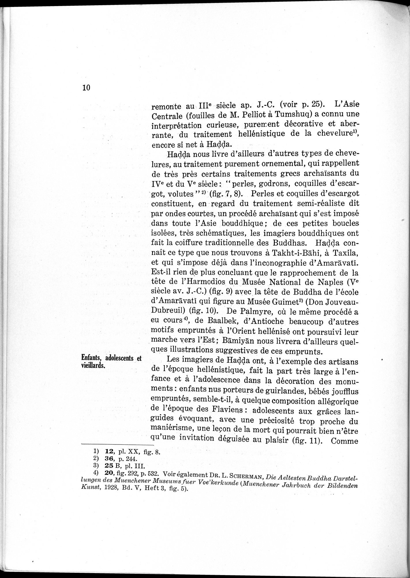 L'Œuvre de la Délégation Archéologique Française en Afghanistan (1922-1932) : vol.1 / 20 ページ（白黒高解像度画像）