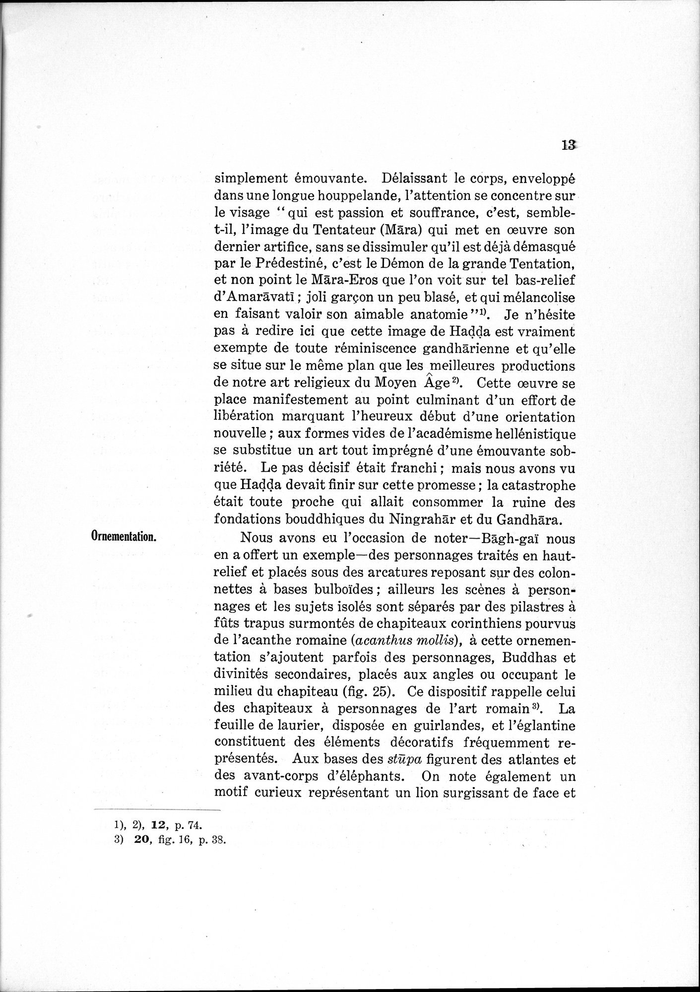 L'Œuvre de la Délégation Archéologique Française en Afghanistan (1922-1932) : vol.1 / 23 ページ（白黒高解像度画像）