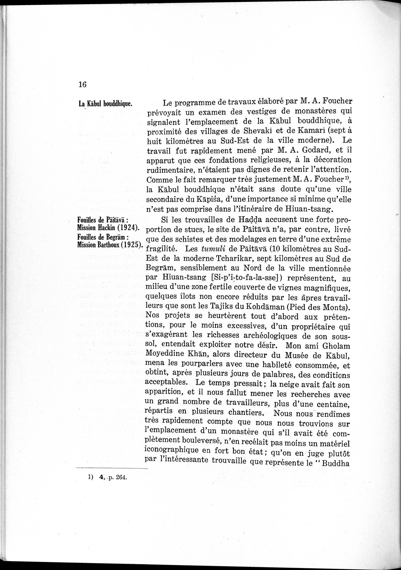 L'Œuvre de la Délégation Archéologique Française en Afghanistan (1922-1932) : vol.1 / 26 ページ（白黒高解像度画像）