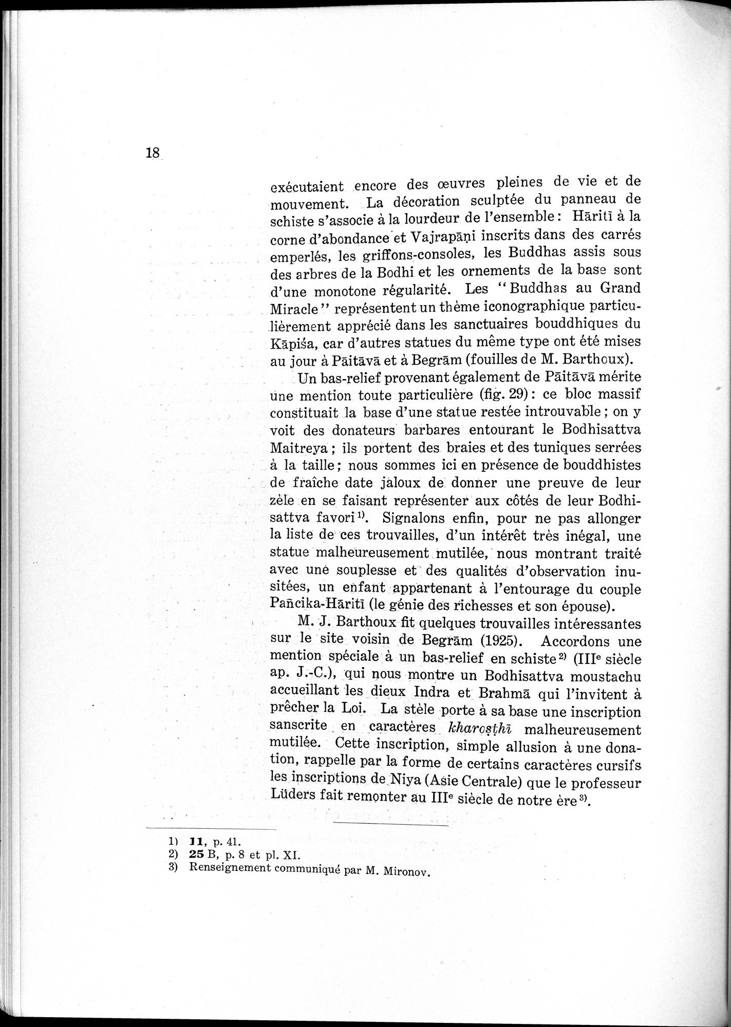 L'Œuvre de la Délégation Archéologique Française en Afghanistan (1922-1932) : vol.1 / 28 ページ（白黒高解像度画像）