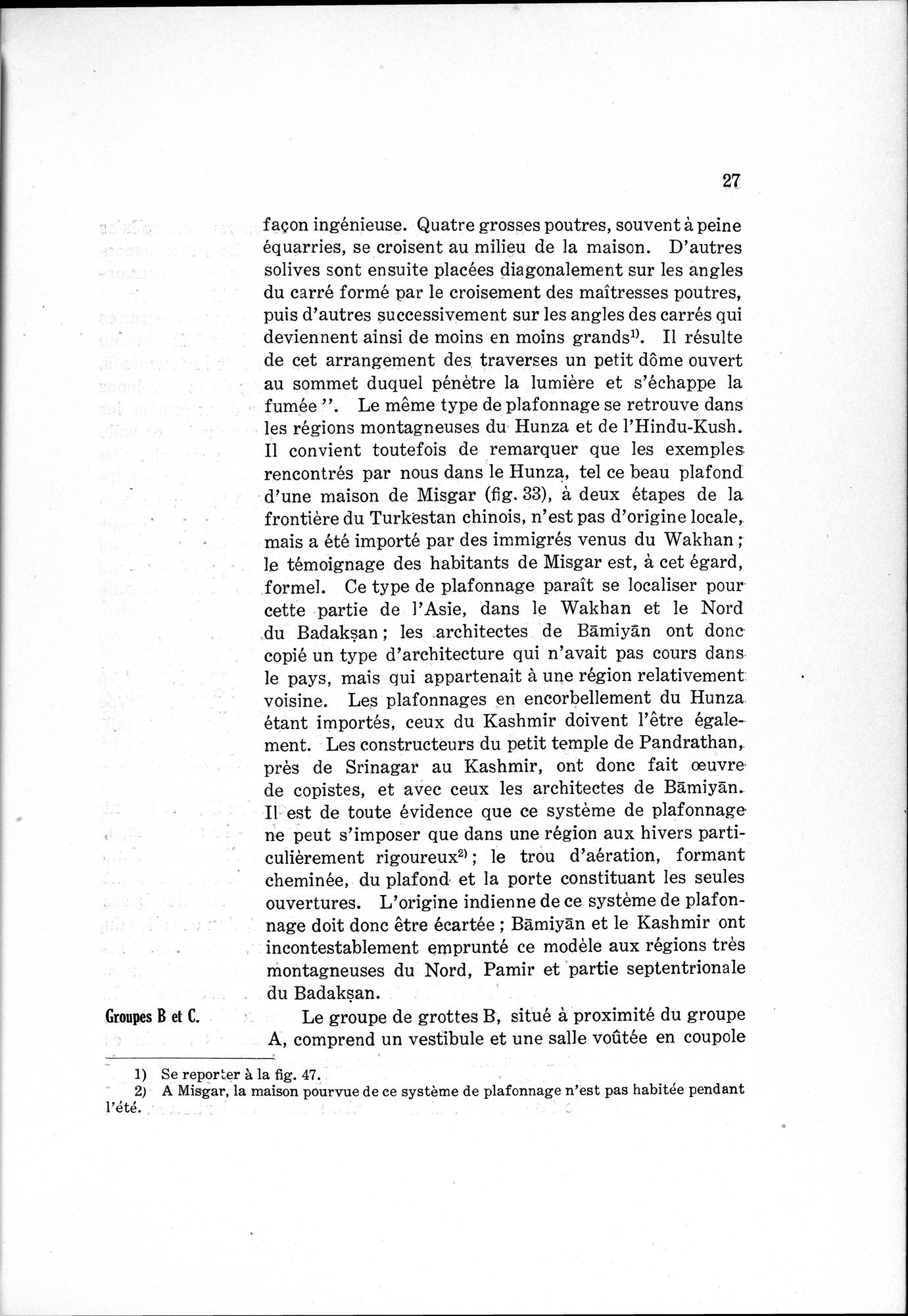 L'Œuvre de la Délégation Archéologique Française en Afghanistan (1922-1932) : vol.1 / 37 ページ（白黒高解像度画像）
