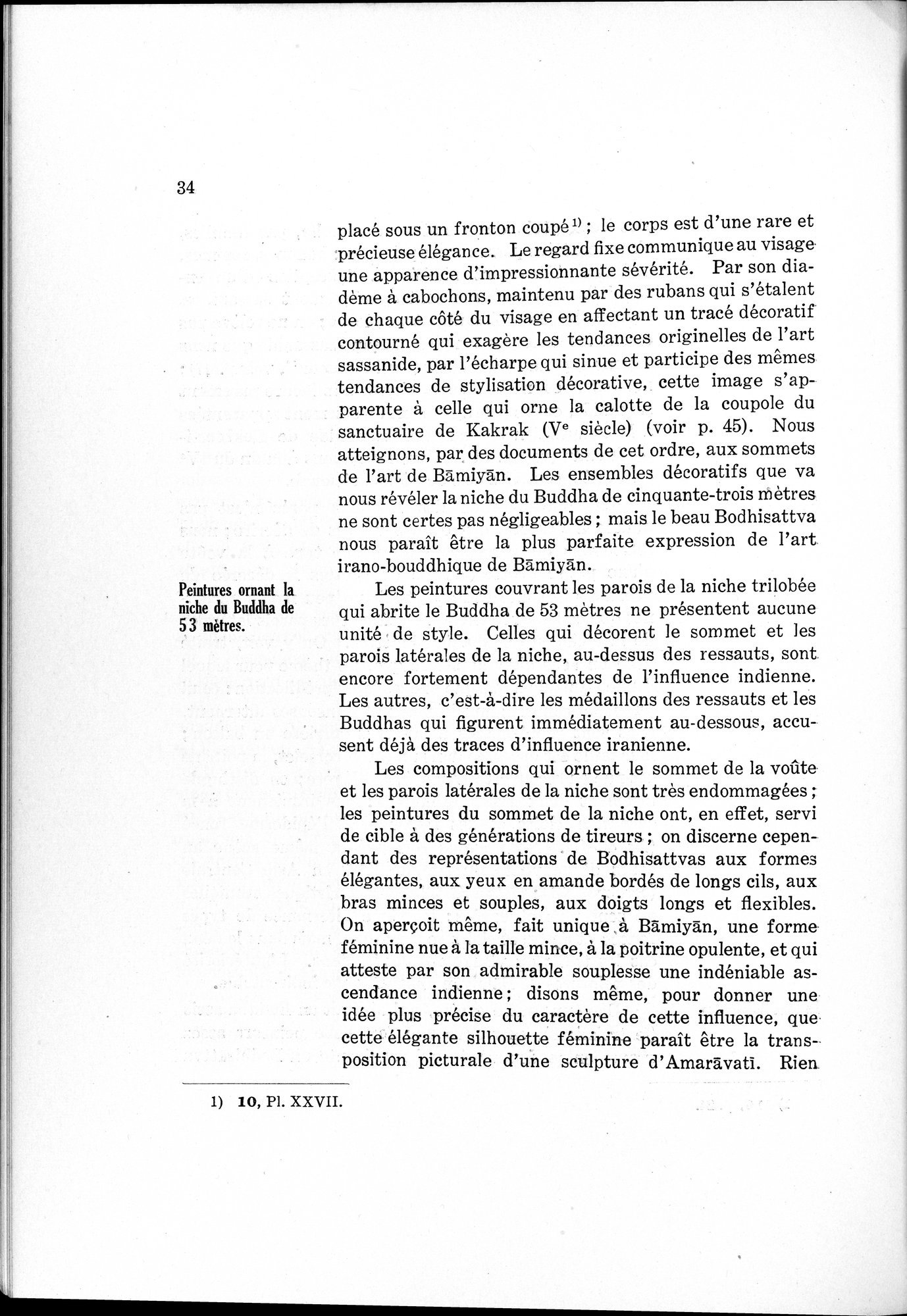 L'Œuvre de la Délégation Archéologique Française en Afghanistan (1922-1932) : vol.1 / 44 ページ（白黒高解像度画像）
