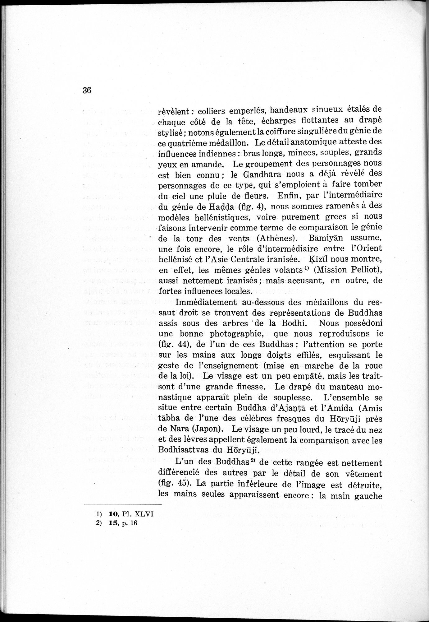 L'Œuvre de la Délégation Archéologique Française en Afghanistan (1922-1932) : vol.1 / 46 ページ（白黒高解像度画像）