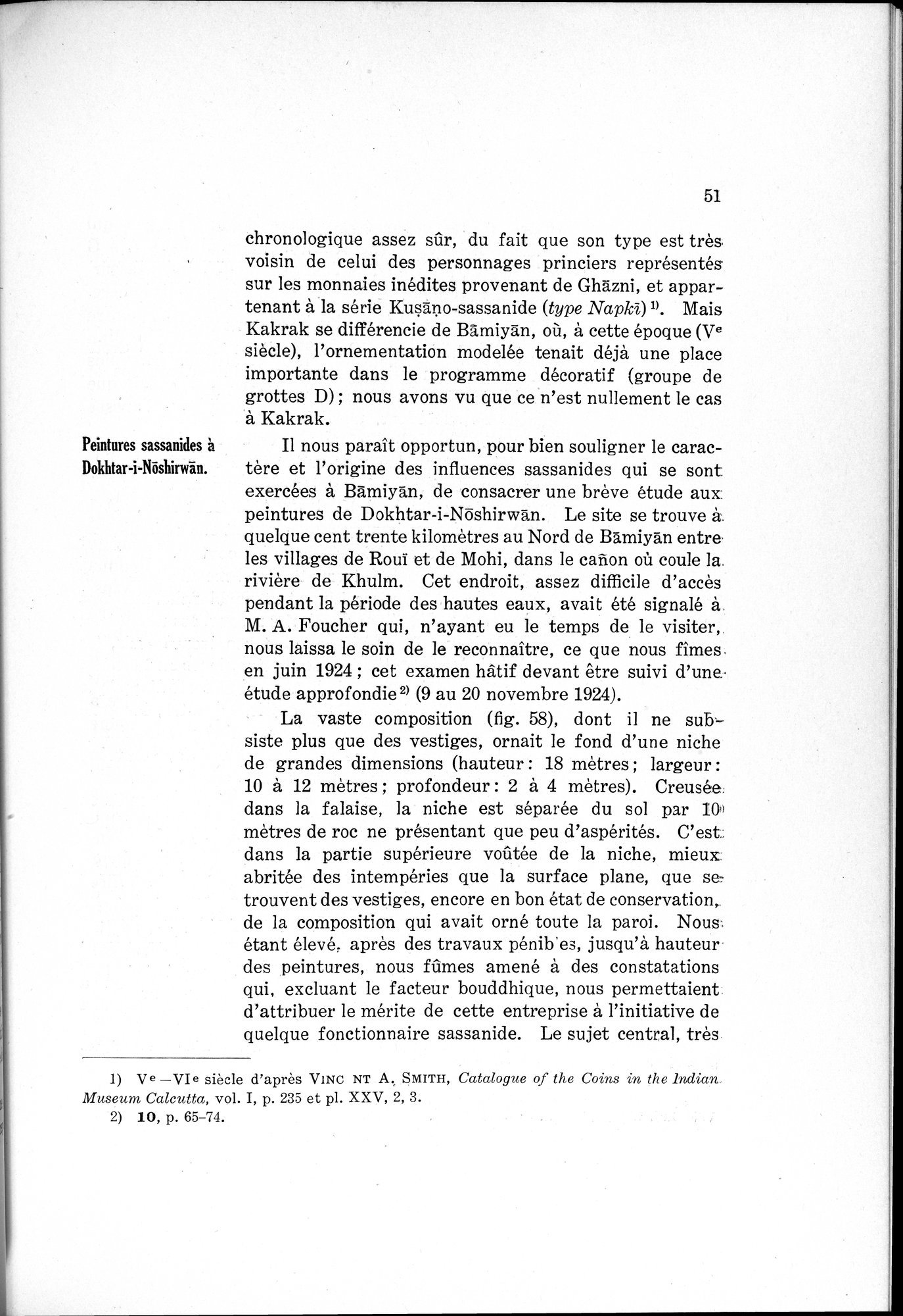 L'Œuvre de la Délégation Archéologique Française en Afghanistan (1922-1932) : vol.1 / 61 ページ（白黒高解像度画像）