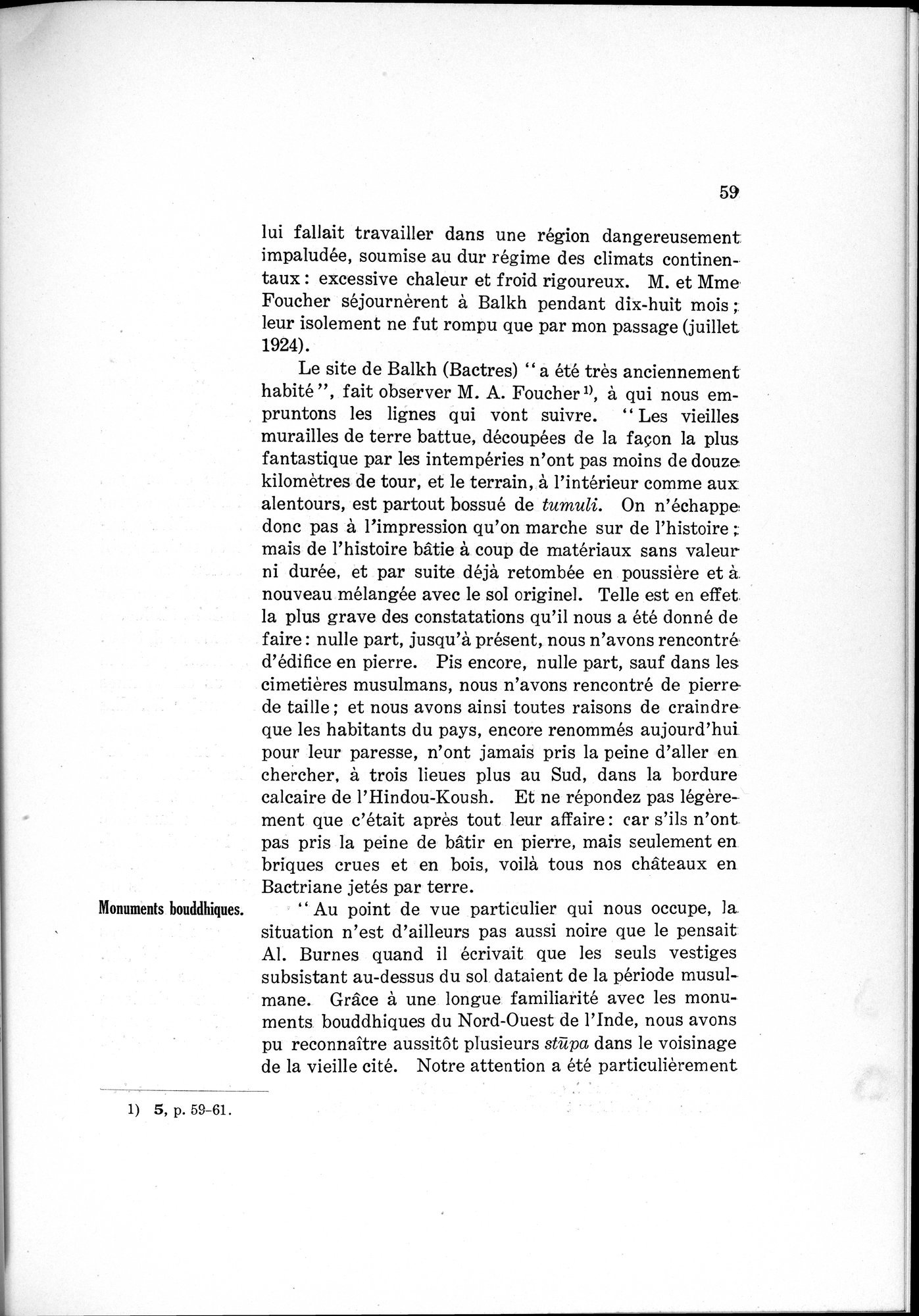 L'Œuvre de la Délégation Archéologique Française en Afghanistan (1922-1932) : vol.1 / 69 ページ（白黒高解像度画像）