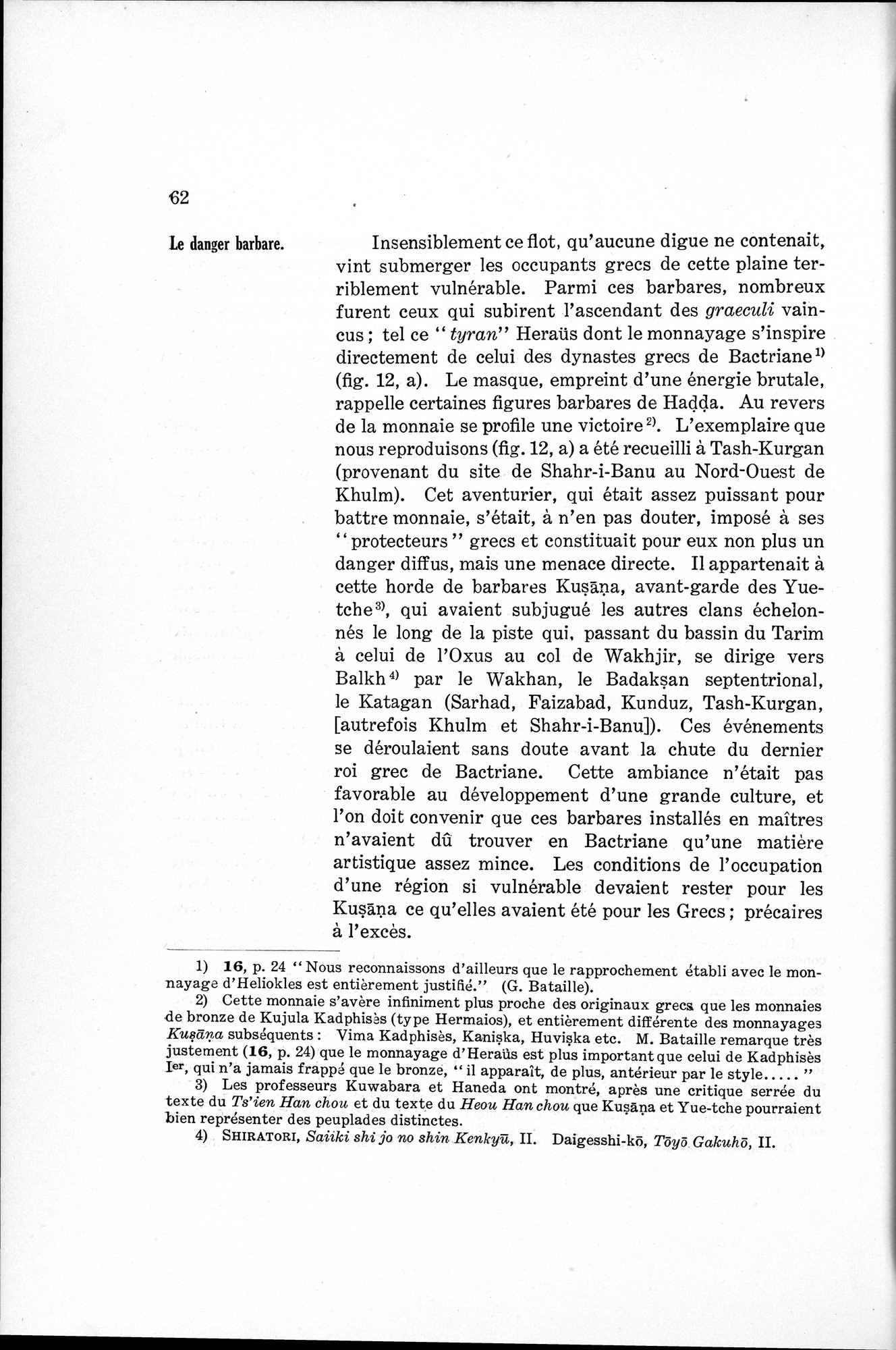 L'Œuvre de la Délégation Archéologique Française en Afghanistan (1922-1932) : vol.1 / 72 ページ（白黒高解像度画像）