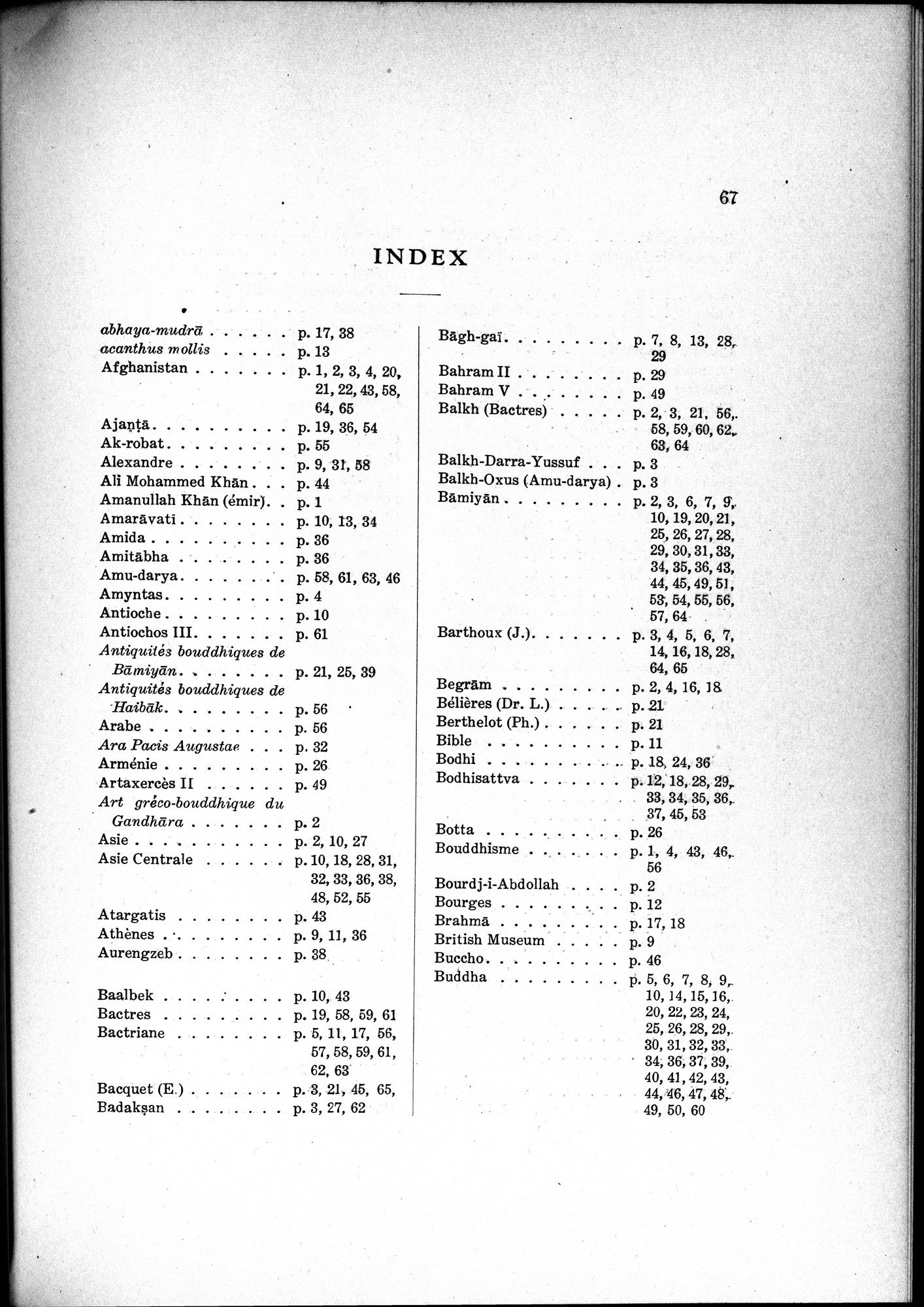 L'Œuvre de la Délégation Archéologique Française en Afghanistan (1922-1932) : vol.1 / 77 ページ（白黒高解像度画像）