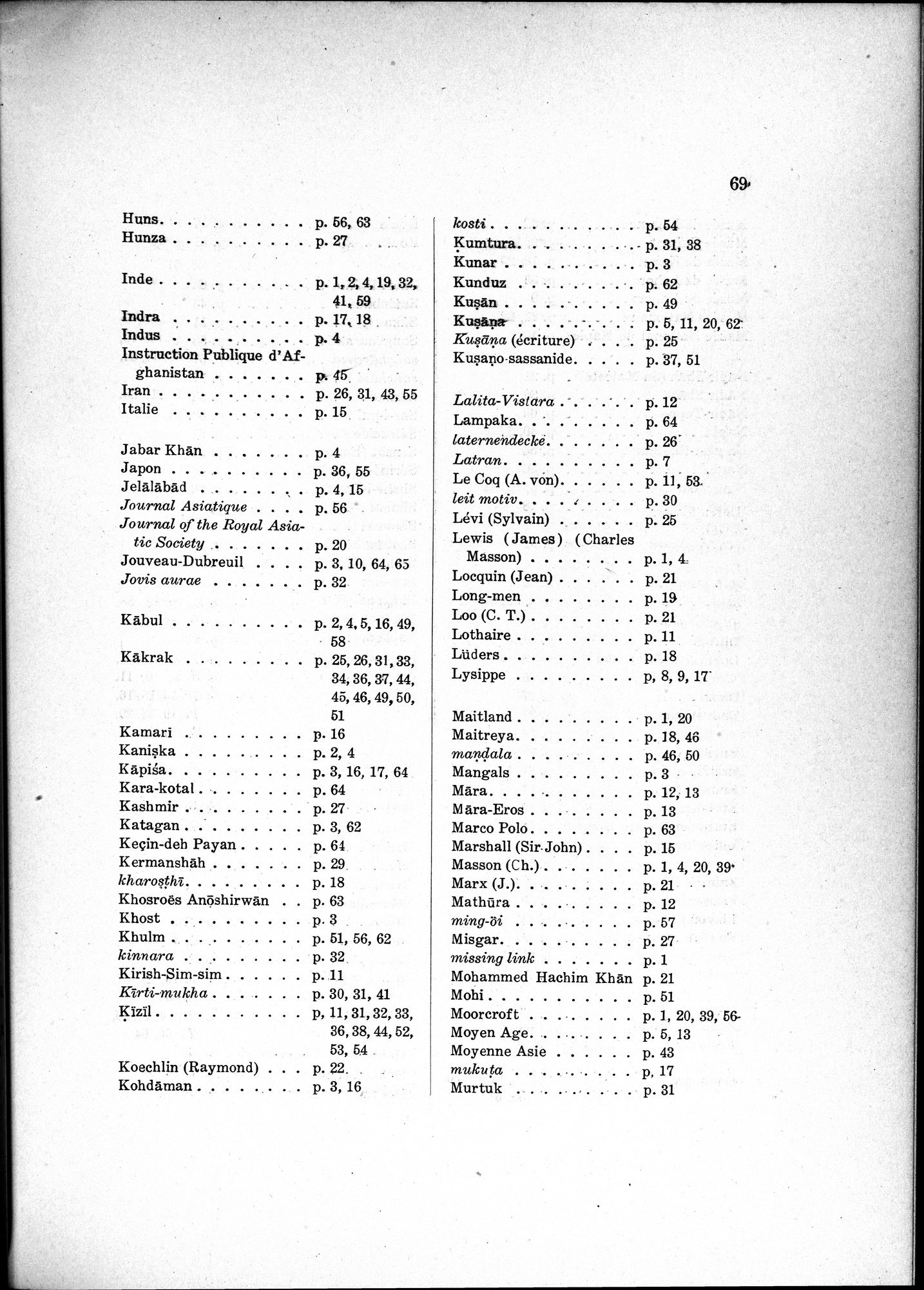 L'Œuvre de la Délégation Archéologique Française en Afghanistan (1922-1932) : vol.1 / 79 ページ（白黒高解像度画像）