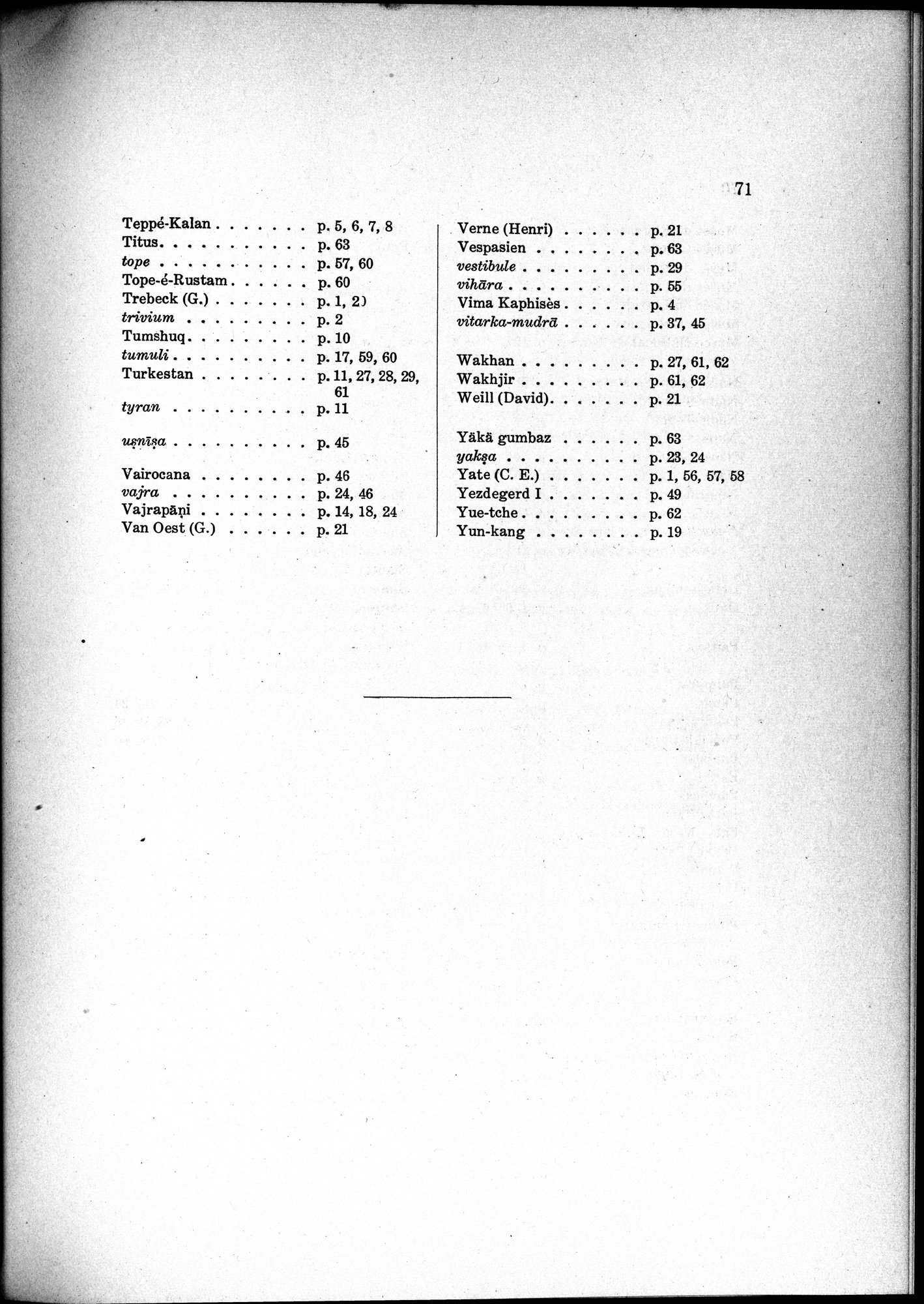 L'Œuvre de la Délégation Archéologique Française en Afghanistan (1922-1932) : vol.1 / 81 ページ（白黒高解像度画像）