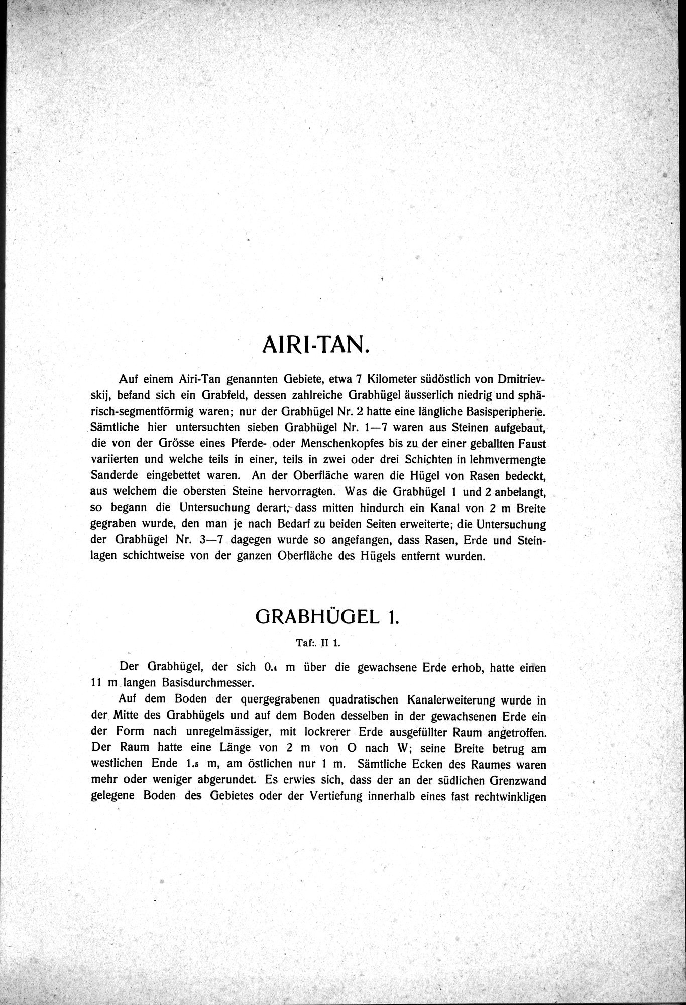 Altertümer aus dem Tale des Talas in Turkestan : vol.1 / Page 21 (Grayscale High Resolution Image)