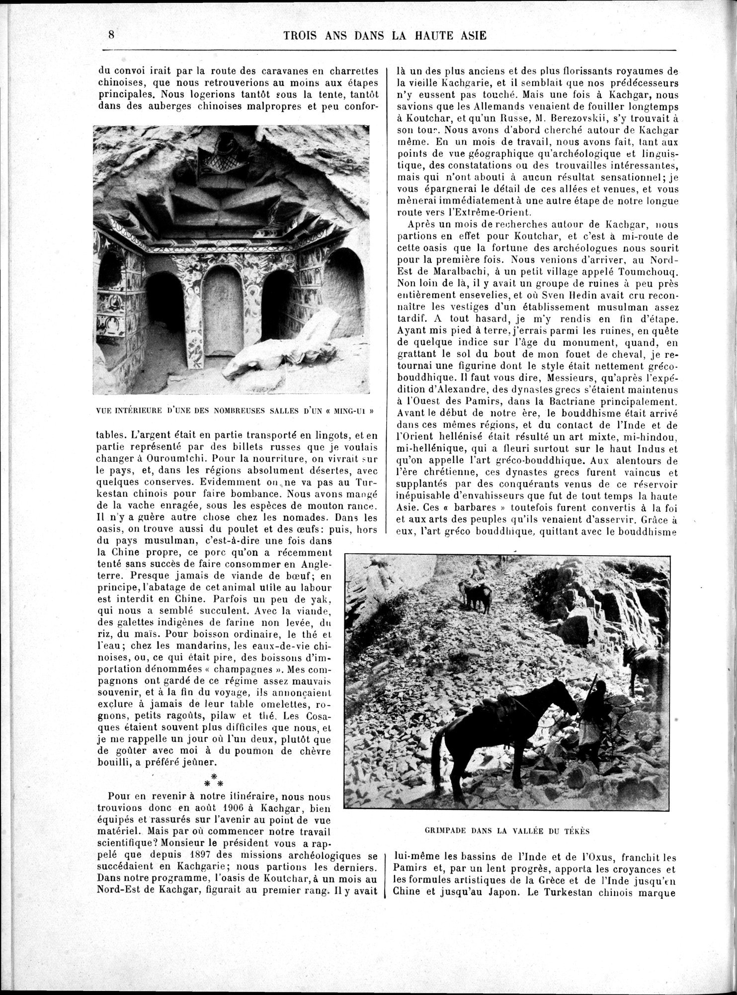 Trois Ans dans la haute Asie : vol.1 / Page 14 (Grayscale High Resolution Image)