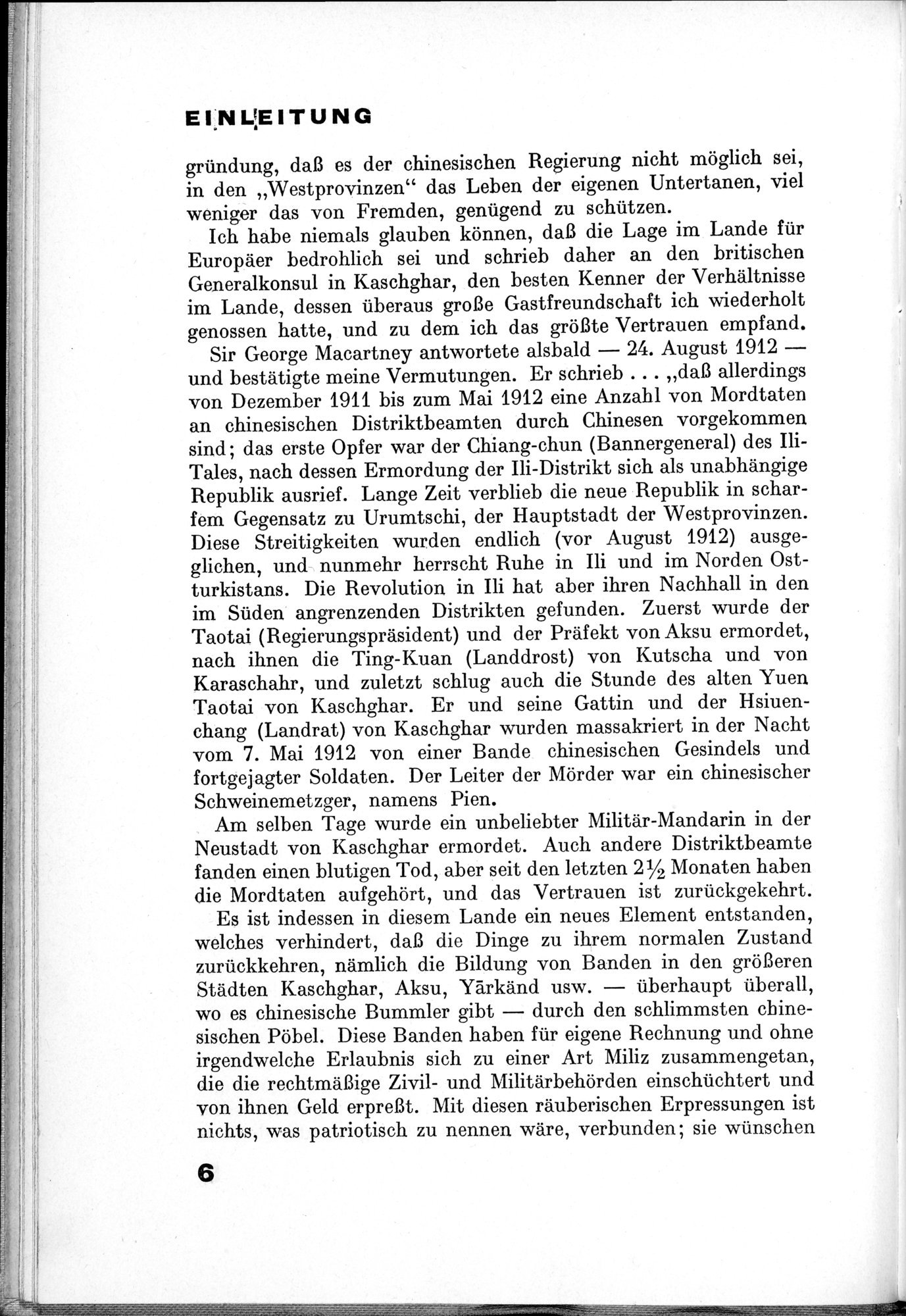 Von Land und Leuten in Ostturkistan : vol.1 / Page 18 (Grayscale High Resolution Image)