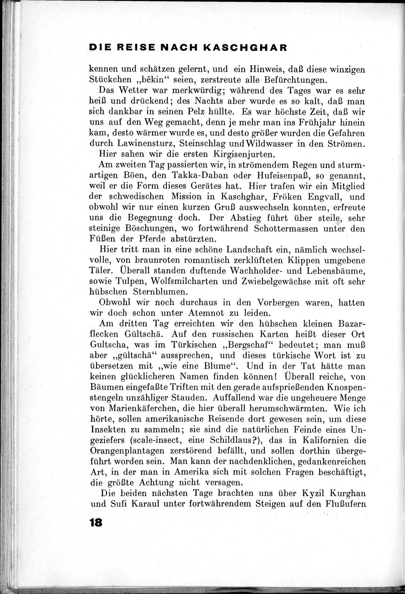 Von Land und Leuten in Ostturkistan : vol.1 / Page 36 (Grayscale High Resolution Image)